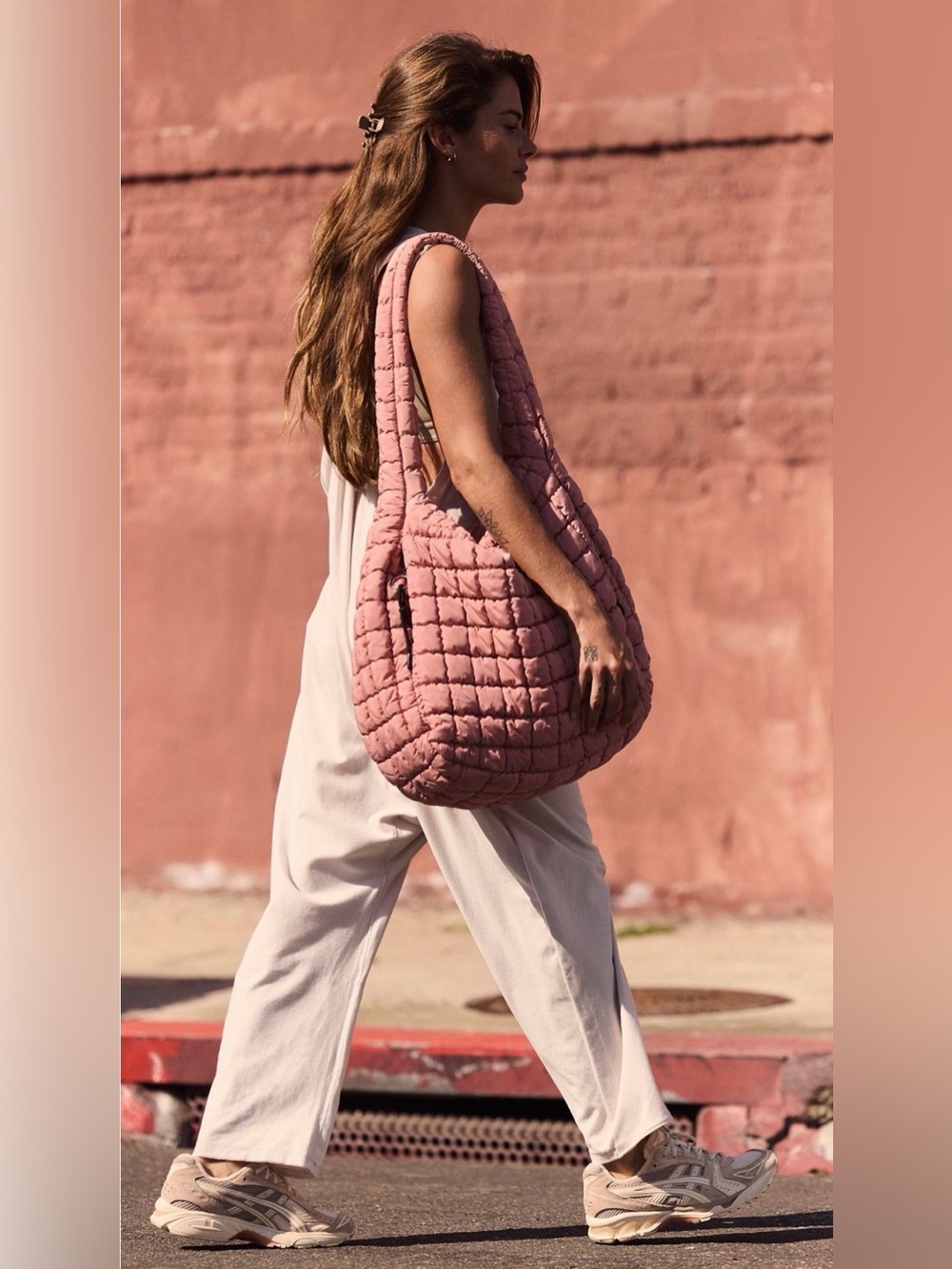 FP Movement Quilted Carryall Bag in Ballet Slipper NWT 🩰